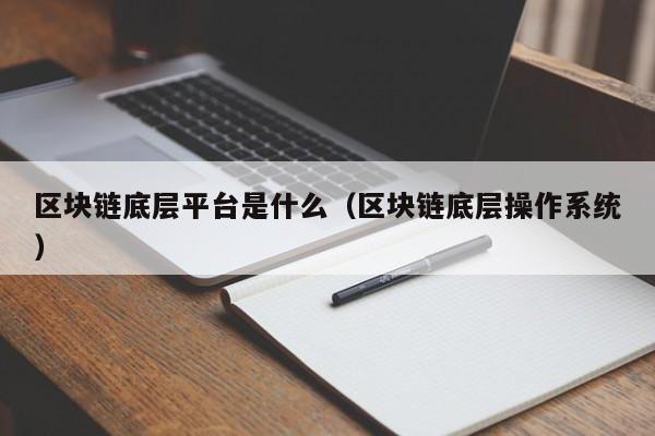 区块链底层平台是什么（区块链底层操作系统）