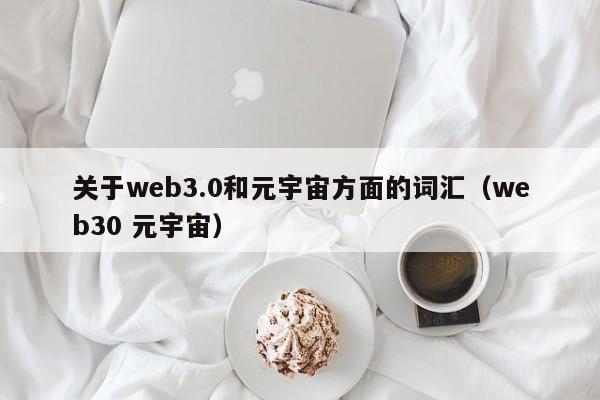 关于web3.0和元宇宙方面的词汇（web30 元宇宙）